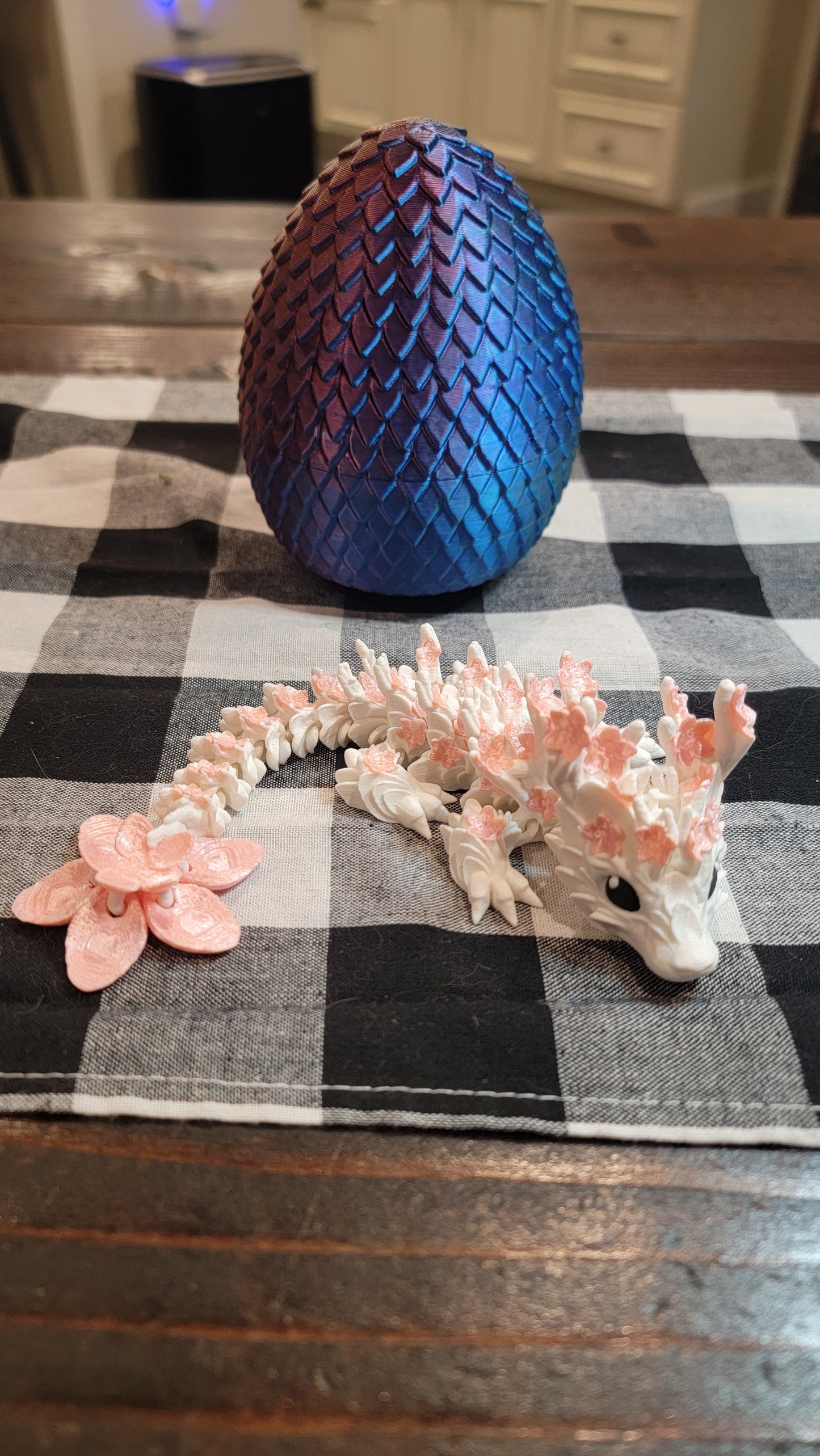 Cherry Blossom with Matching Egg