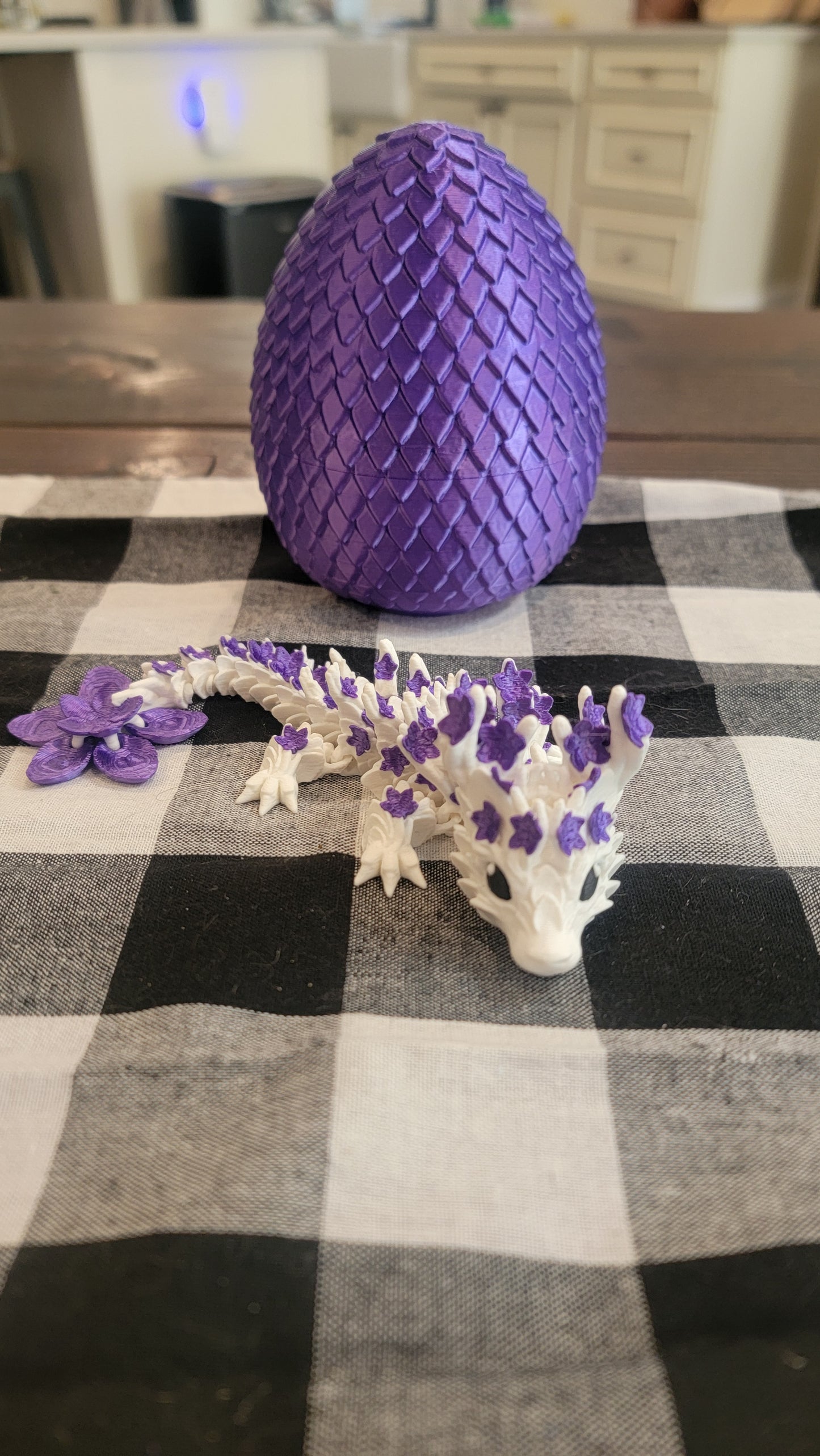 Cherry Blossom with Matching Egg