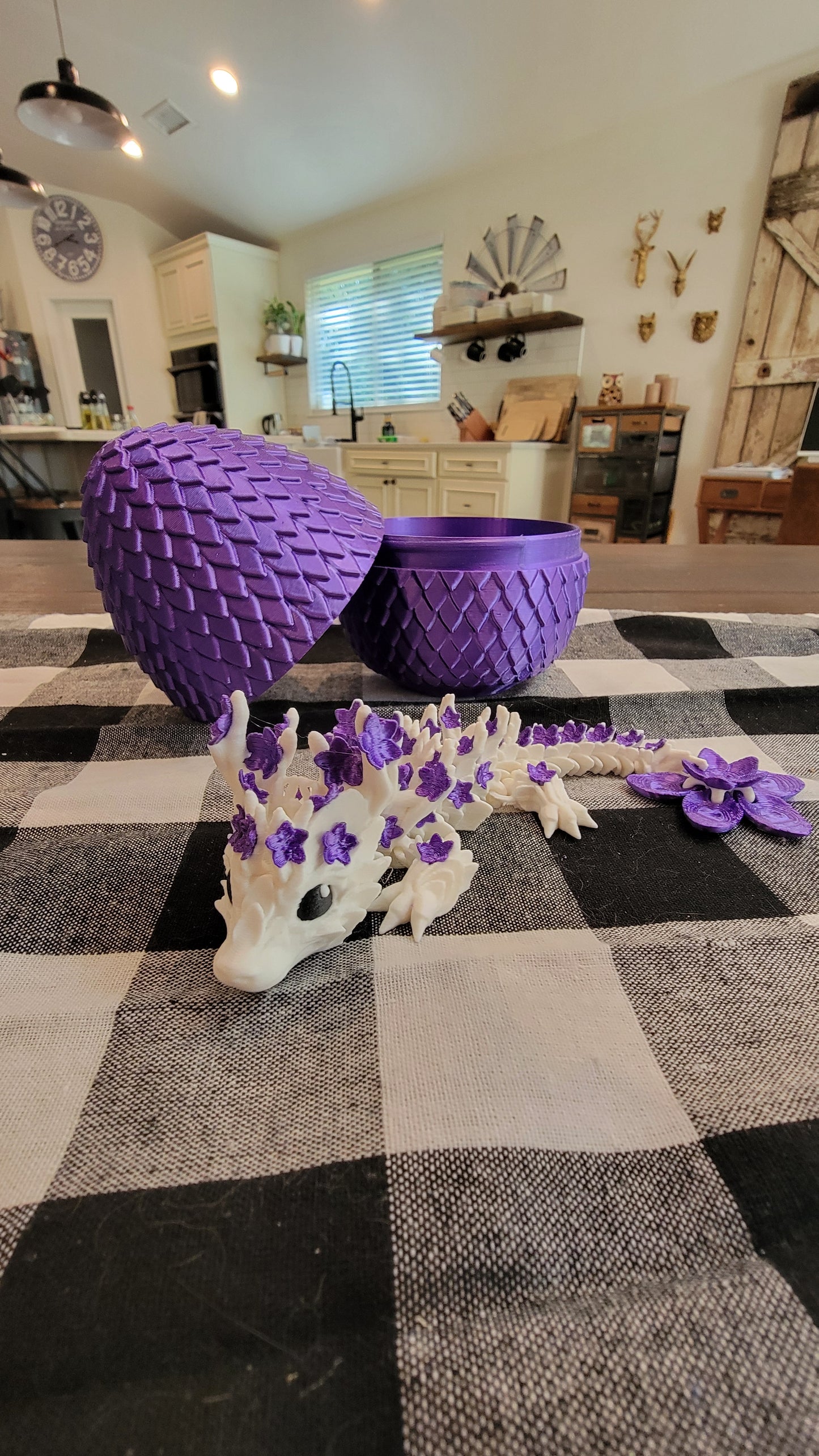 Cherry Blossom with Matching Egg