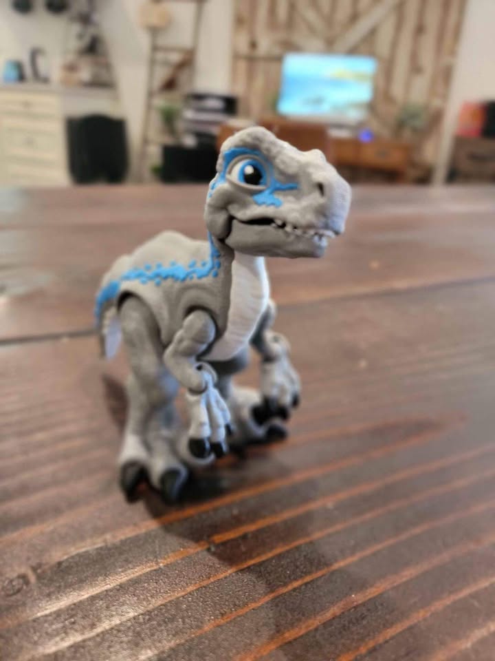 Printed Articulated Dinosaurs