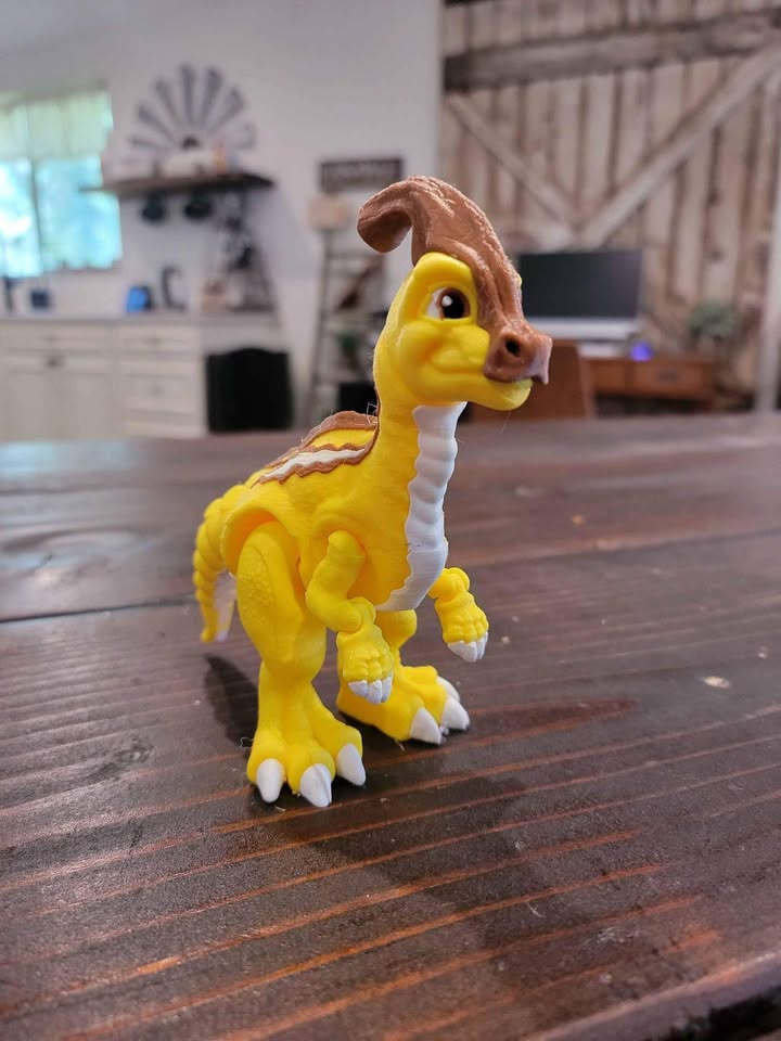Printed Articulated Dinosaurs