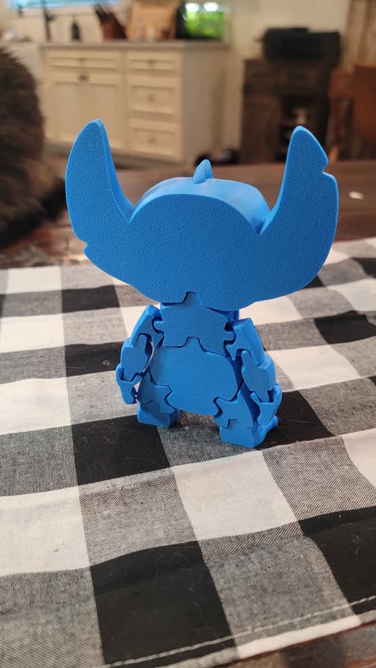 3d Printed Stitch - Large