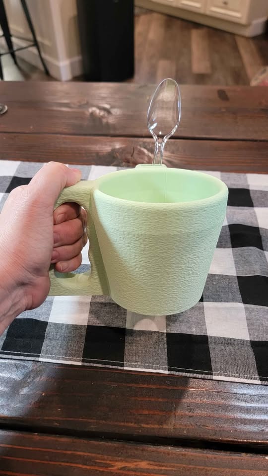 Ice Cream Mug with Handle