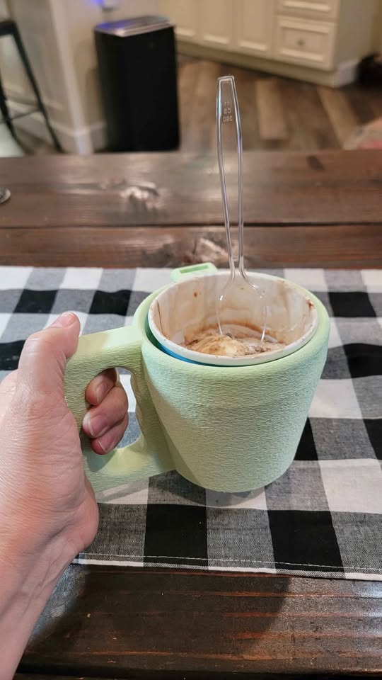 Ice Cream Mug with Handle