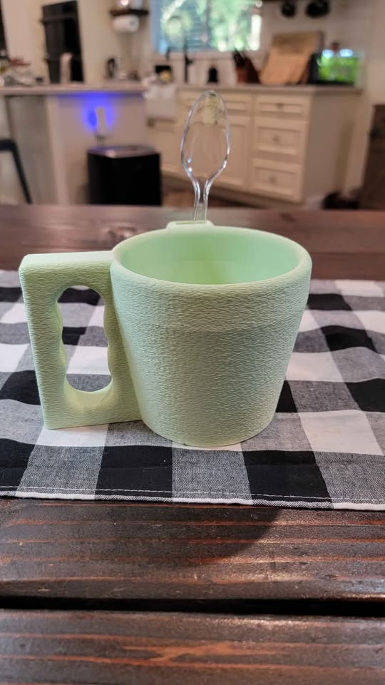 Ice Cream Mug with Handle