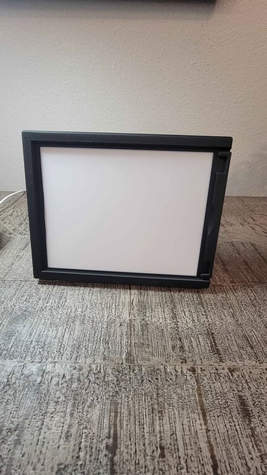 Lighted Lithopane Frame w/Picture