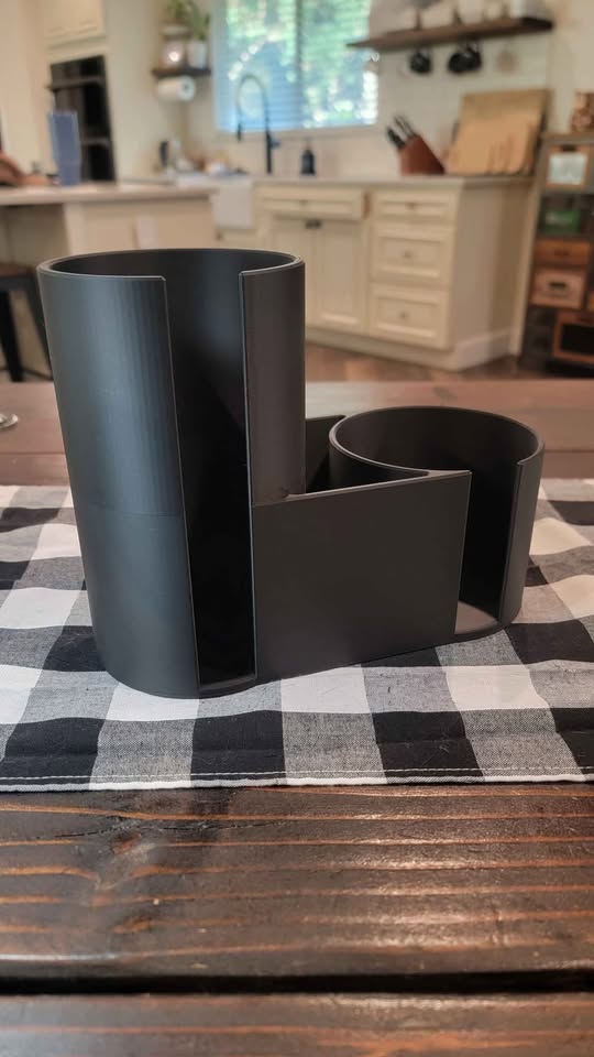 Plastic Cup and Lid Organizer