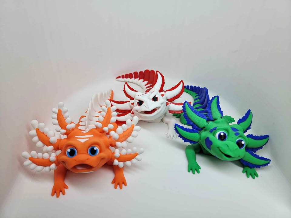 Axolotl Toys/Fidgets