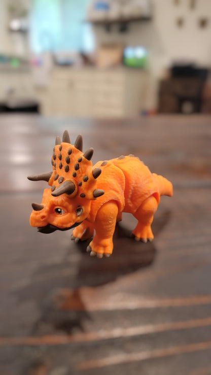 Printed Articulated Dinosaurs