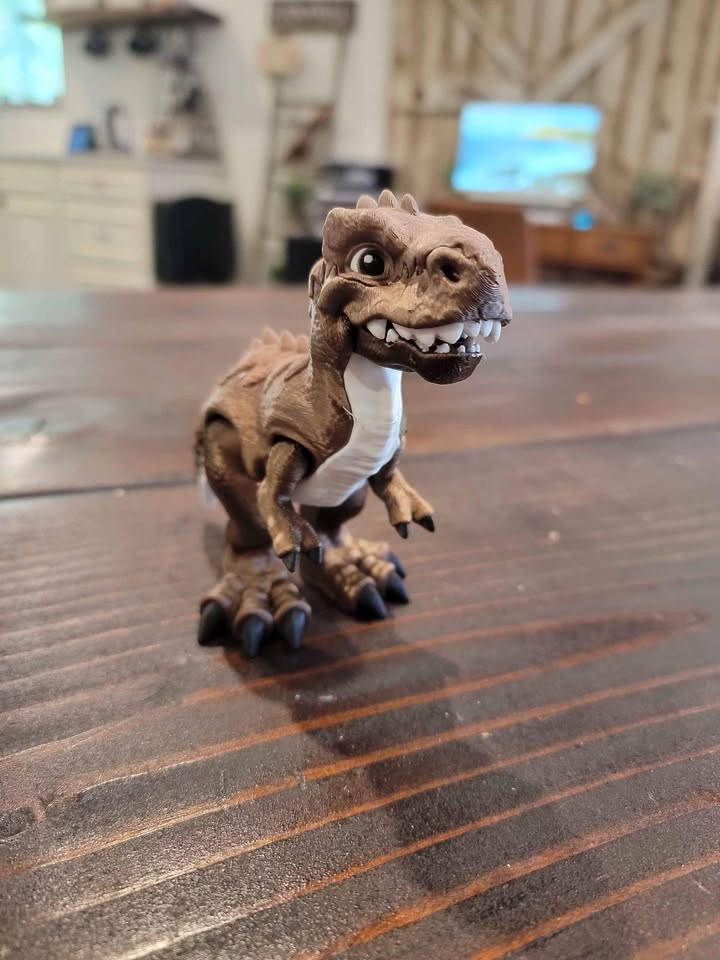 Printed Articulated Dinosaurs