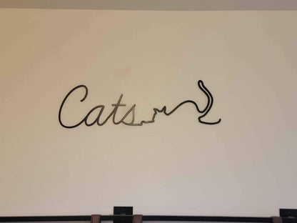 3d Printed Cat Wall Art