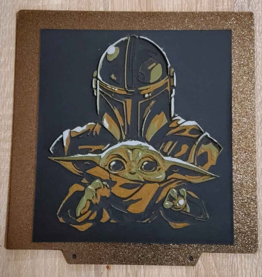 3D Printed Star Wars Paintings