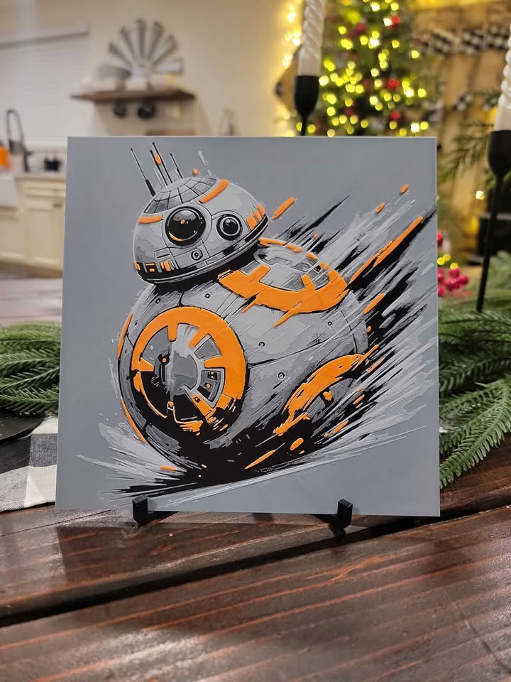 3D Printed Star Wars Paintings