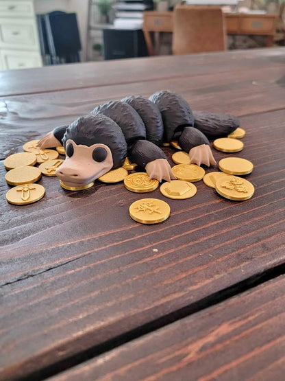 Articulating Toy w/Coins