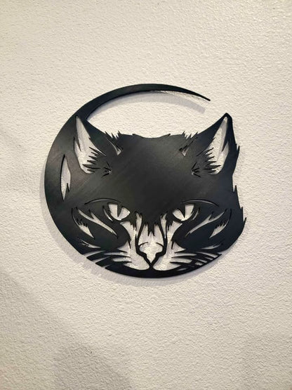 3d Printed Cat Wall Art