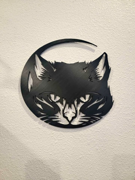 3d Printed Cat Wall Art