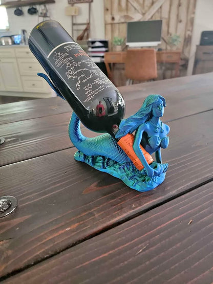 3d printed Mermaid Wine Holder