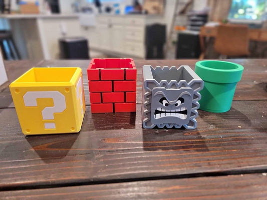3D Printed Mario Pots