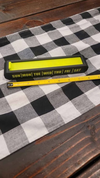 3d Printed Rolling Top Pill Organizer