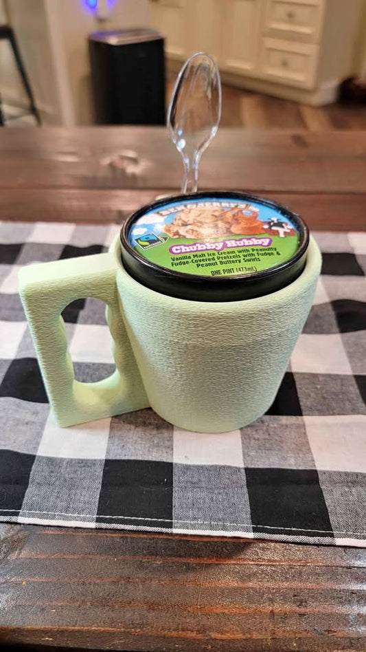 Ice Cream Mug with Handle