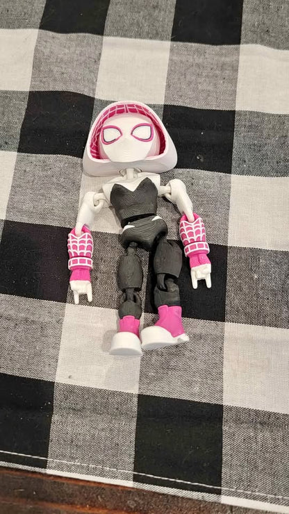 3D Printed Gwen - Spiderverse
