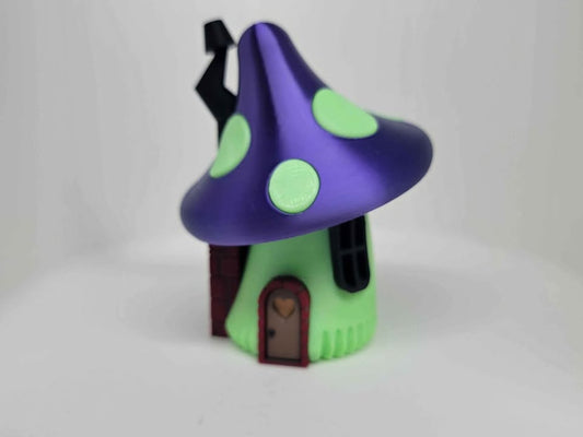 Purple Mushroom House