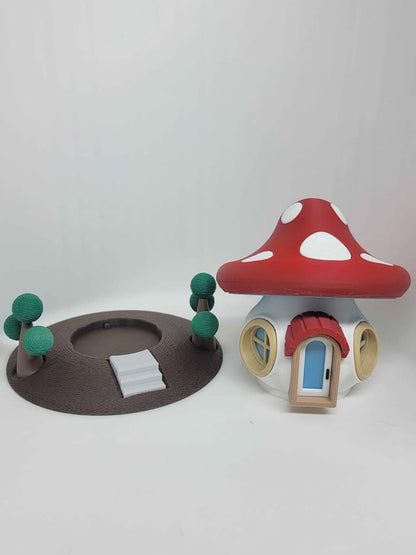 Glow-in-the-Dark Mushroom House