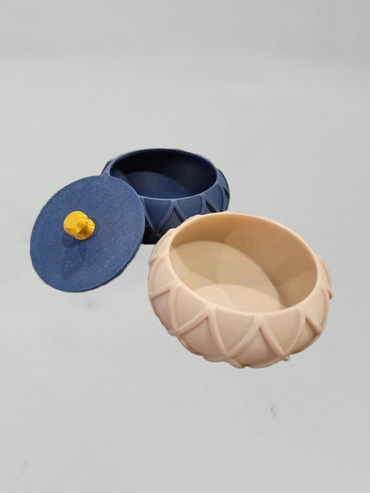 Stacked Jewelry or Trinket Box – Interchangeable Lid