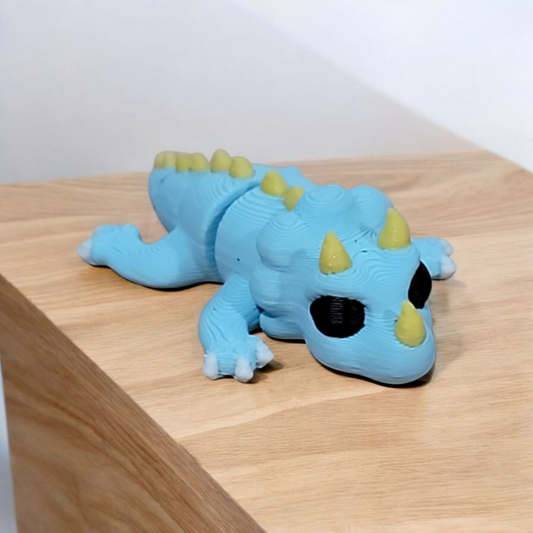 Light Blue Triceratops