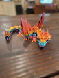 Rose Dragon - Vibrant Rainbow