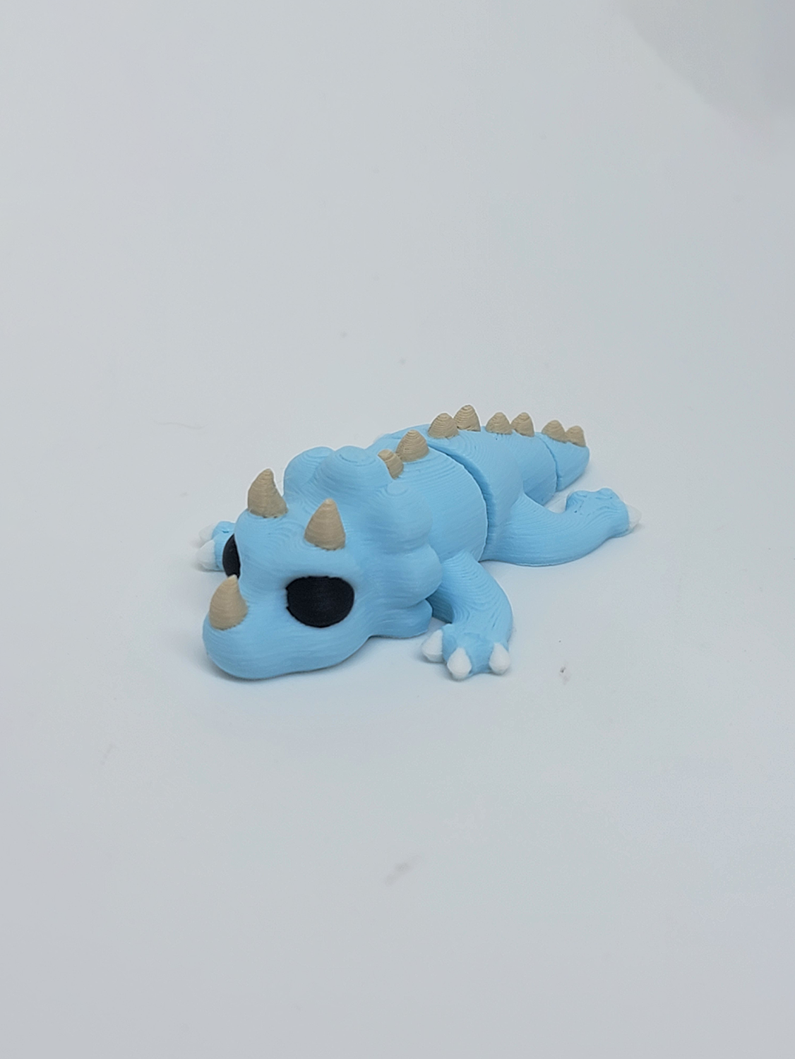 Light Blue Triceratops