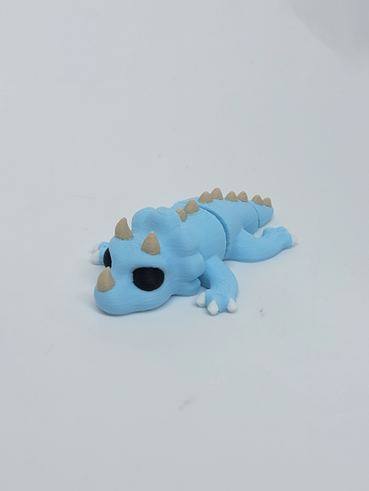 Light Blue Triceratops