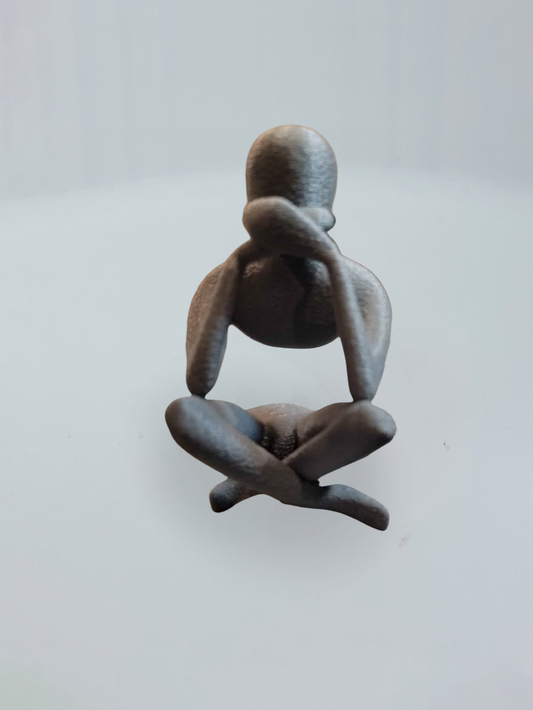 See No Evil, Hear No Evil, Speak No Evil Yoga Figures – Set of 3