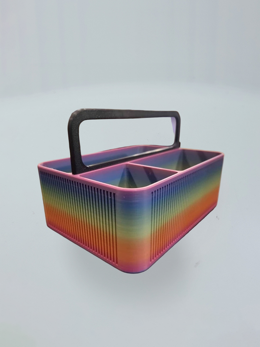 Rainbow Caddy Organizer with Handle