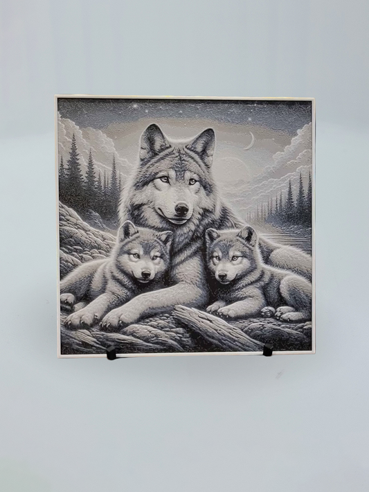 Wolf Art 3D Prints
