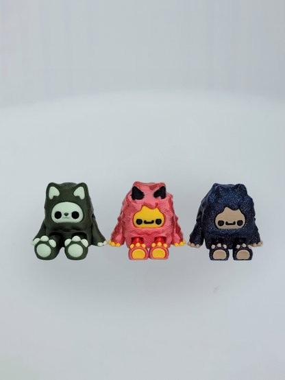 3D Printed Mini Yeti's